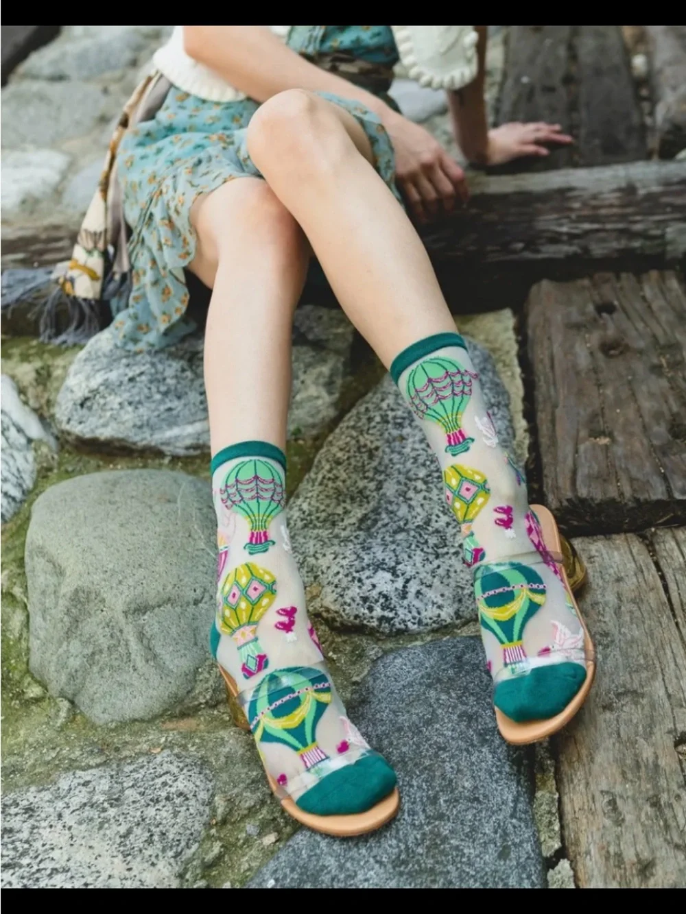 Sock Candy sheer crew